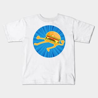 Burger ninja. Kids T-Shirt